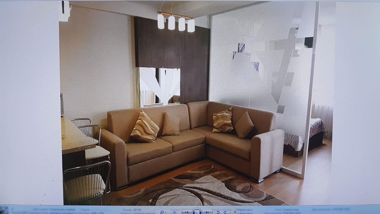 Big studio with mountain view and balcony 7 apartment interior in New Gudauri