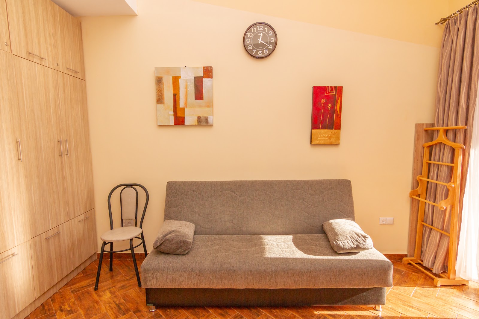 Duplex with balcony 37 apartment interior in New Gudauri