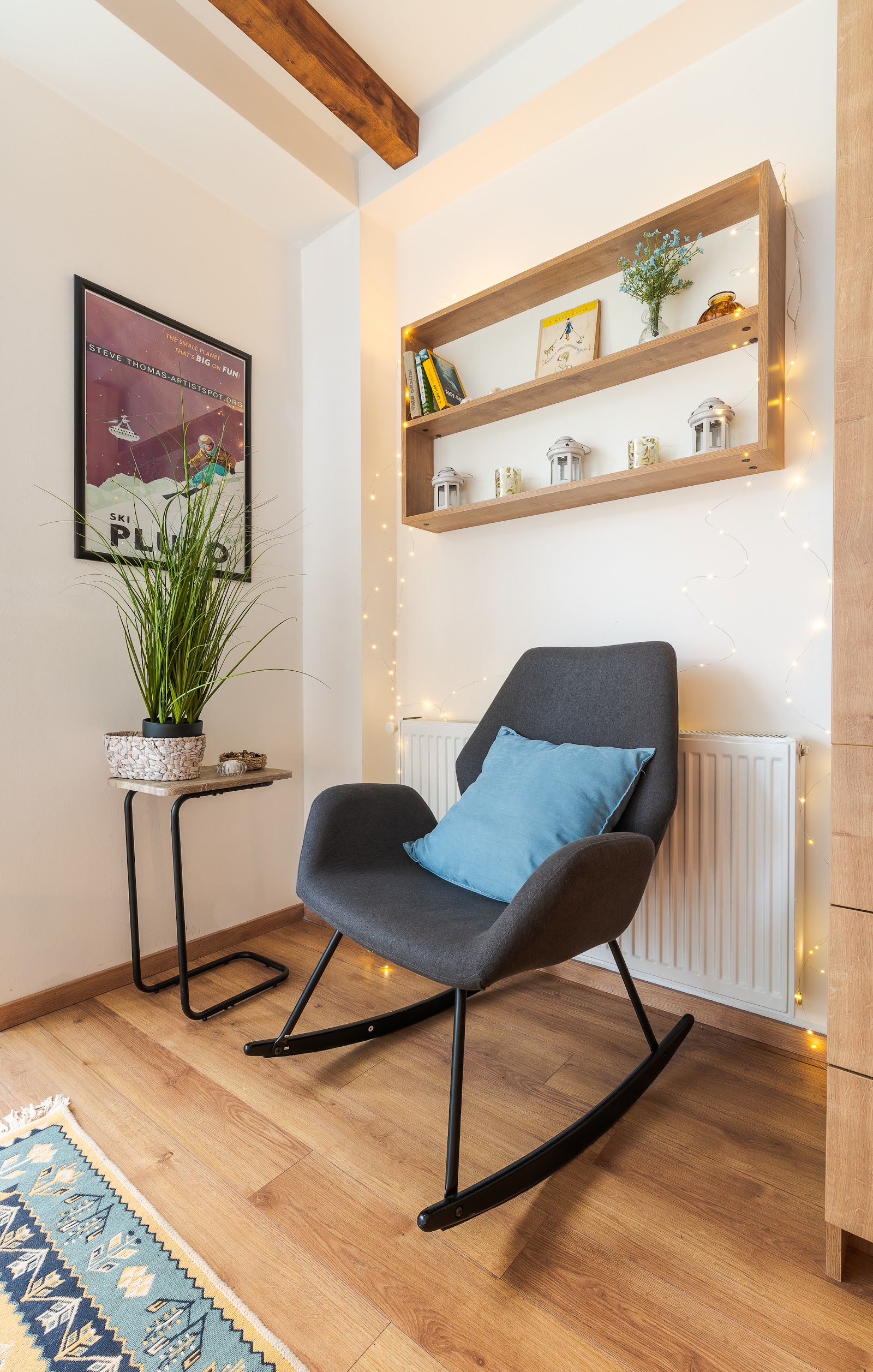One bedroom 214 apartment interior in New Gudauri