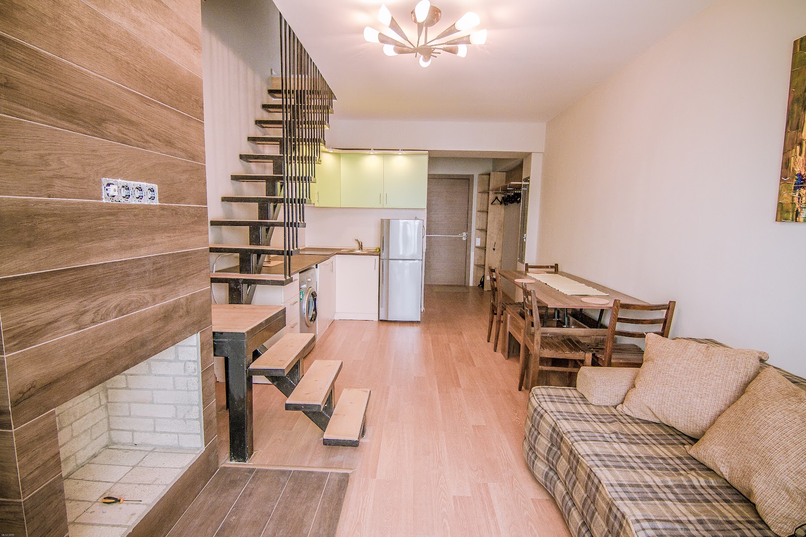 Duplex with 2 bedrooms 407 apartment interior in New Gudauri
