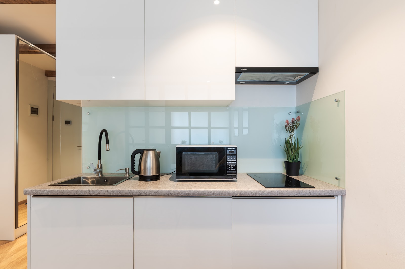 One bedroom 214 apartment interior in New Gudauri