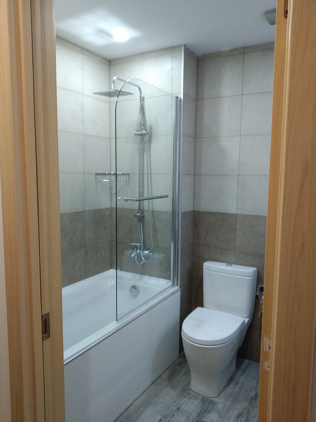 Studio with balcony and view 316 apartment interior in New Gudauri