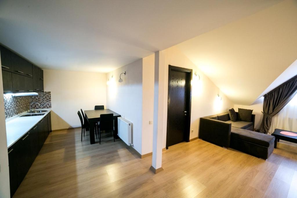 Duple with seperate bedroom 403 apartment interior in New Gudauri