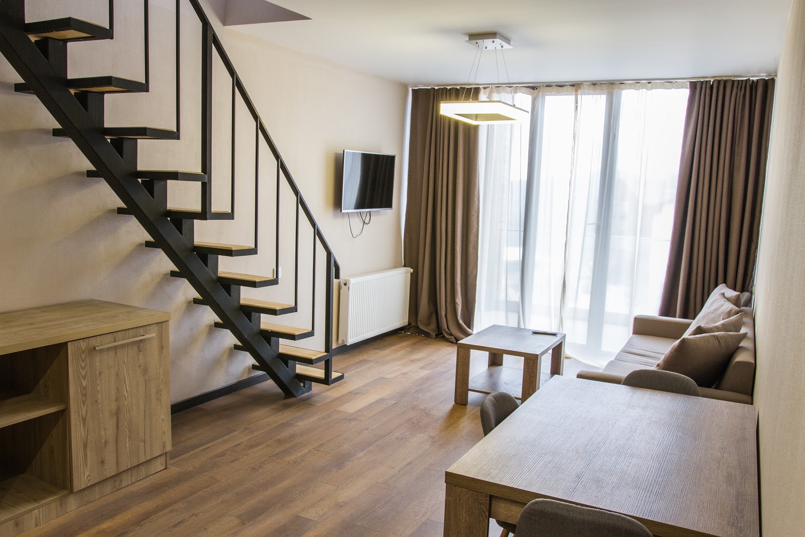 Duplex with 3 bedrooms 411 apartment interior in New Gudauri