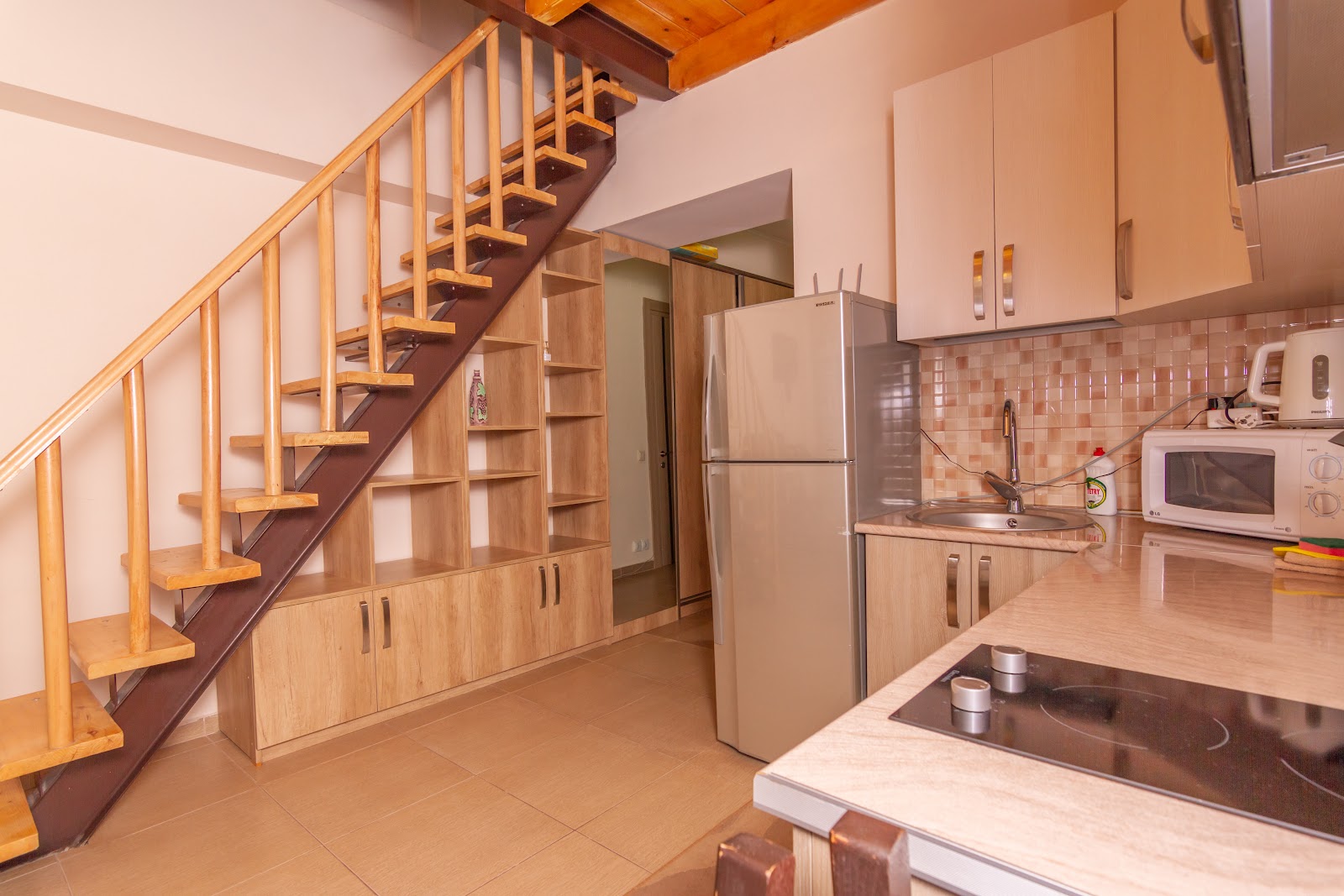 Duplex with 2 restroom 23 apartment interior in New Gudauri