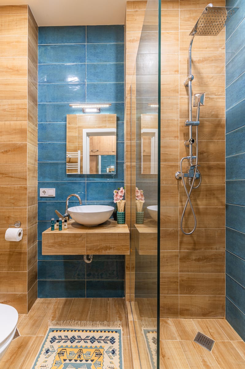 Studio with balcony 105 apartment interior in New Gudauri